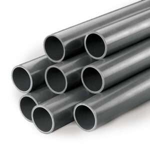 Lustre PVC pipes Grey